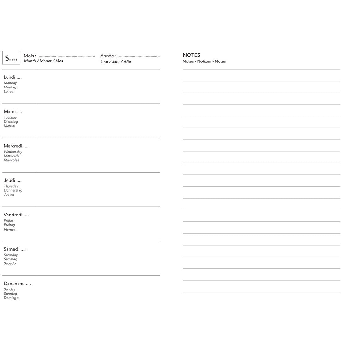 agenda S novum organum de la compagni edu kraft