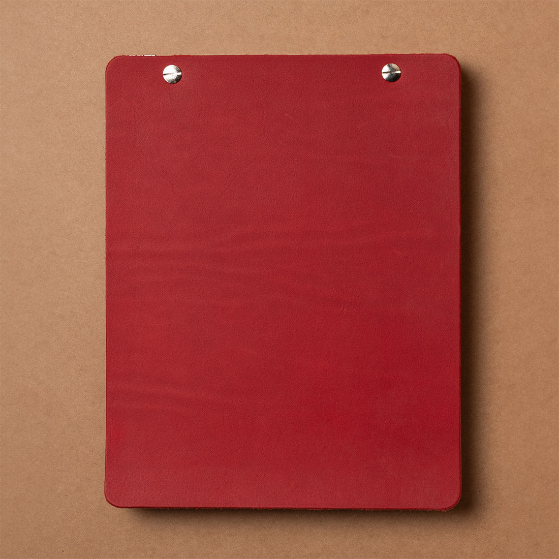 Carnet Ikraft L cuir garance de La Compagnie du Kraft