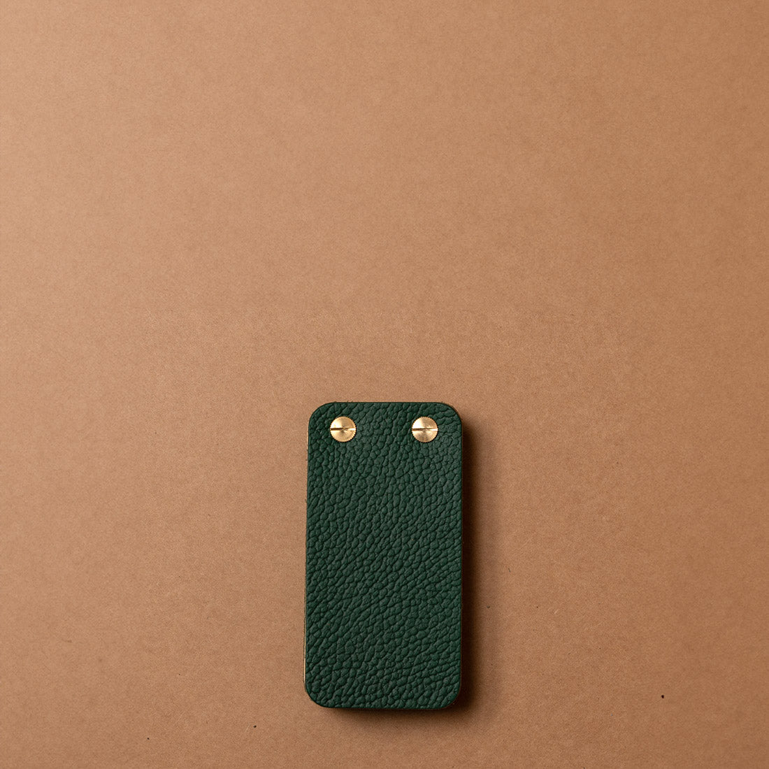 Carnet Ikraft S vert grainé cuir de La Compagnie du Kraft