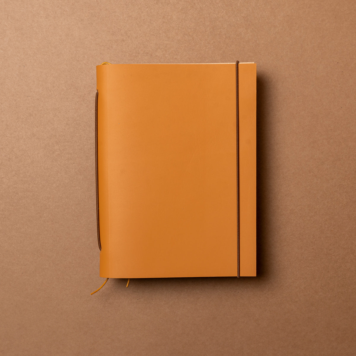 Carnet Duorganum cuir M Gold de La Compagnie du Kraft