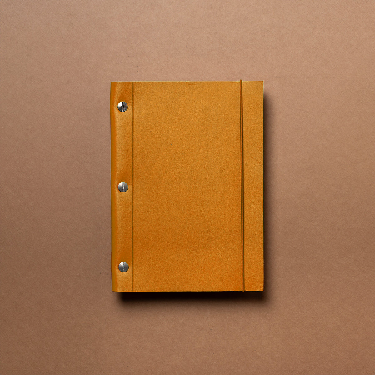 Carnet Heritage cuir M Gold de La Compagnie du Kraft