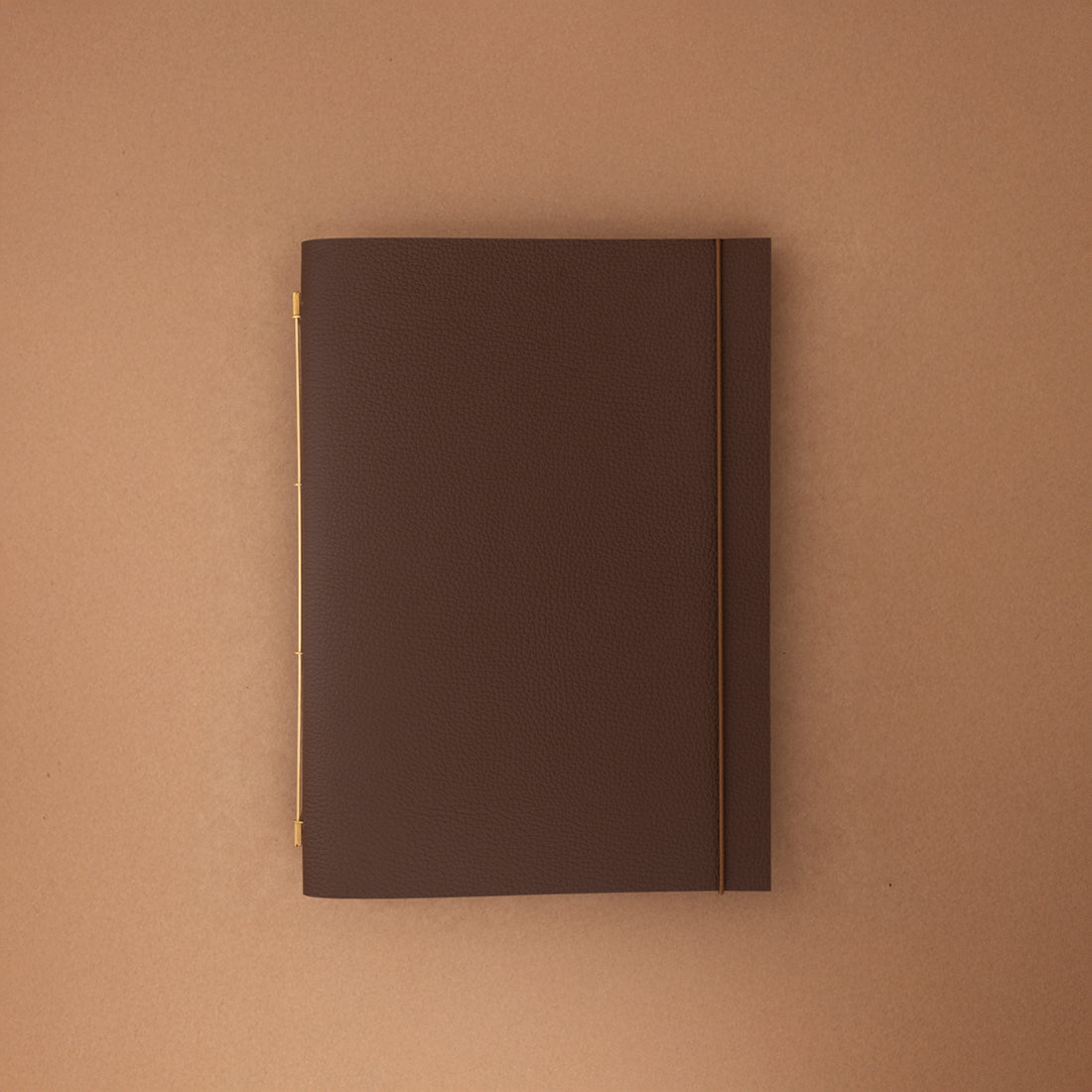 Carnet Novum Organum cuir cohiba de La Compagnie du Kraft
