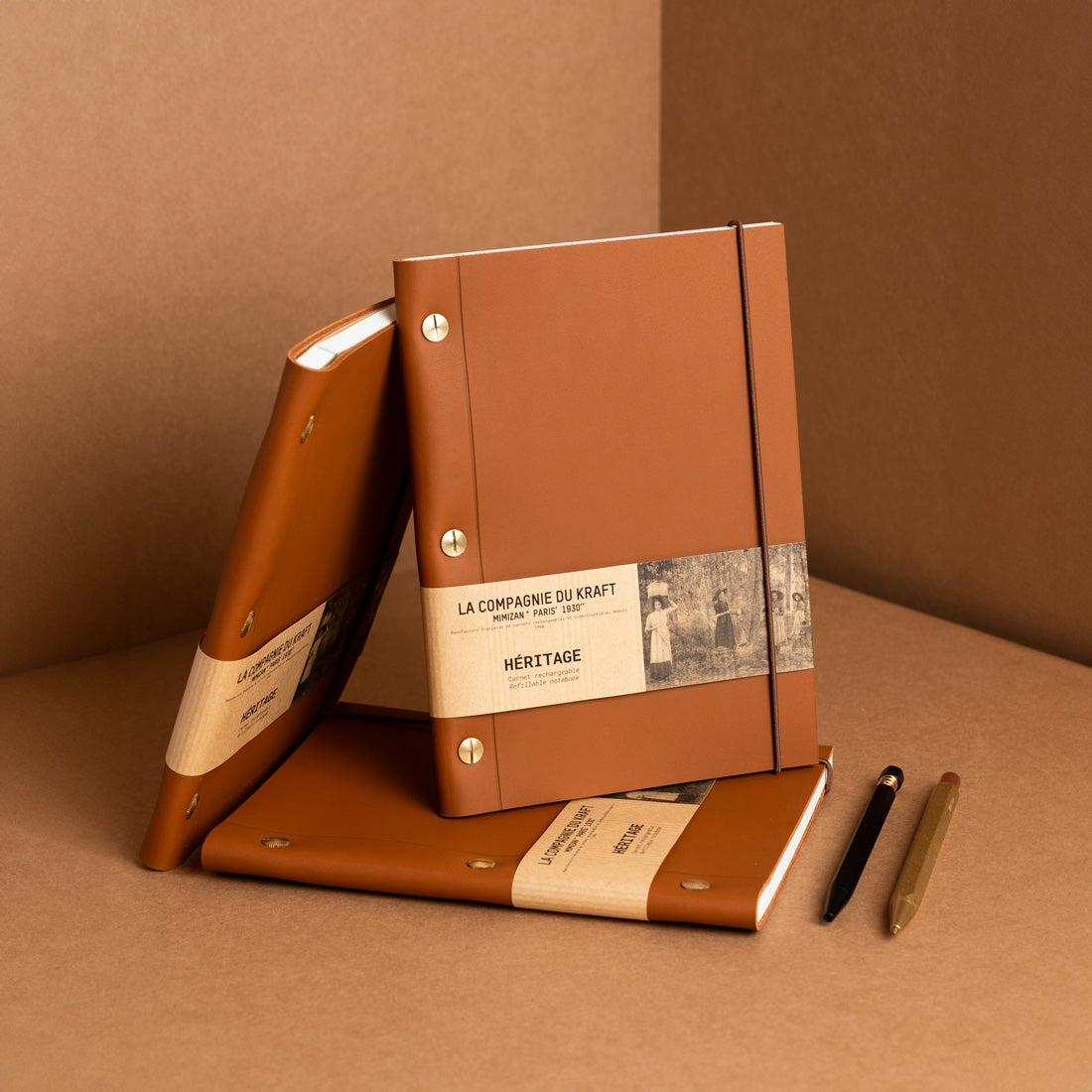 carnet cuir heritage cuba libre