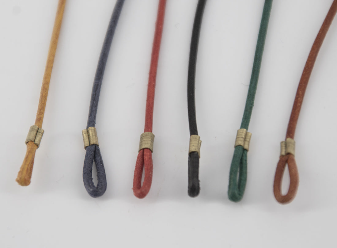 Marque en page en cuir pour carnet