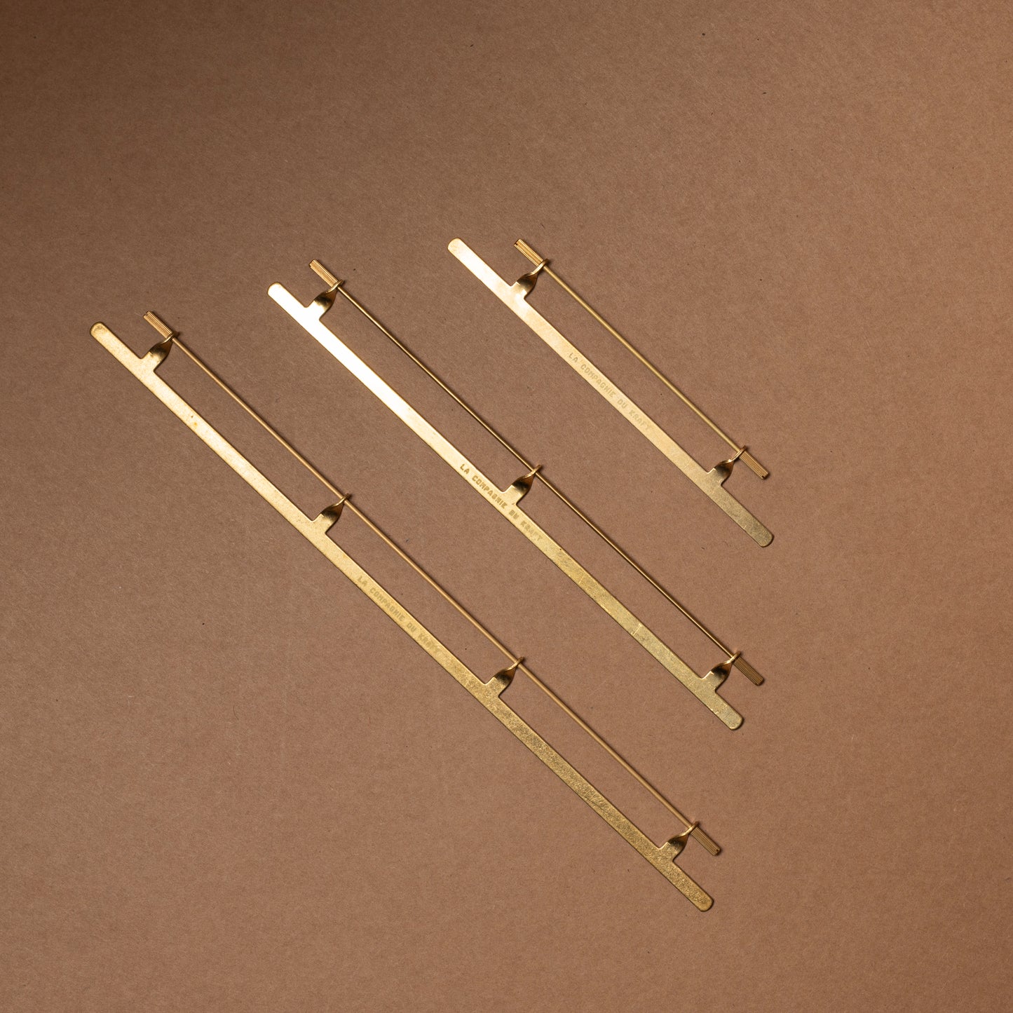 tringle en laiton pour novum organum de la compagnie du kraft