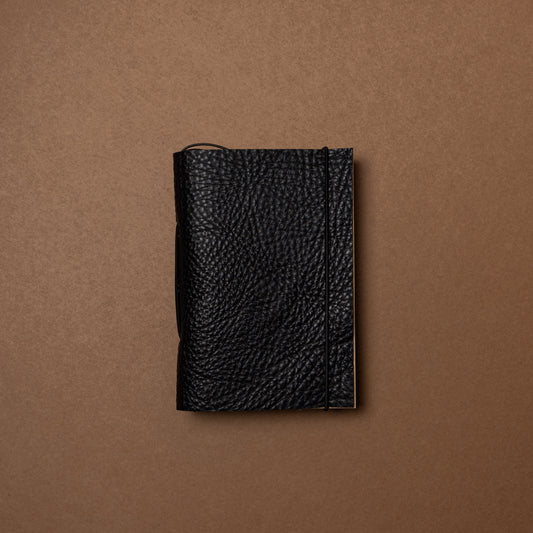 DuOrganum crisped leather notebook