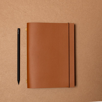 Carnet cuir Novum Organum – rechargeable & personnalisable