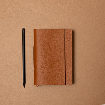 Carnet cuir DuOrganum – rechargeable & personnalisable