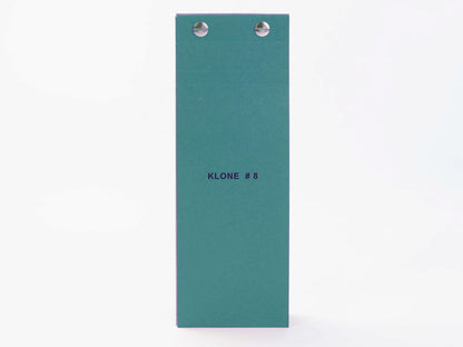 Carnet kraft bloc klone bleu de la compagnie du kraft 