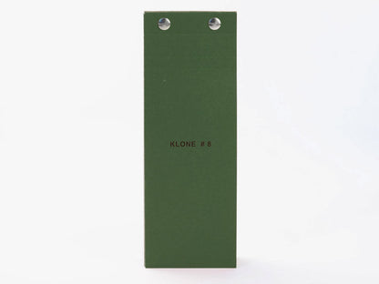 Carnet kraft bloc klone vert épinard de la compagnie du kraft 