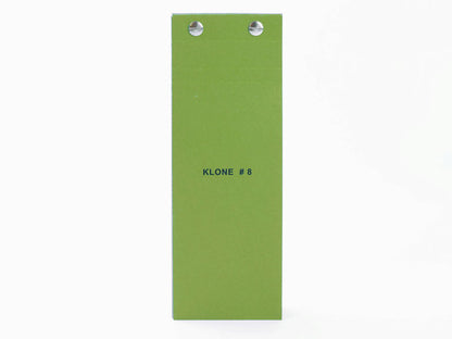 Carnet kraft bloc klone vert de la compagnie du kraft 
