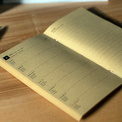 Carnet novum organum agenda S de La Compagnie du Kraft
