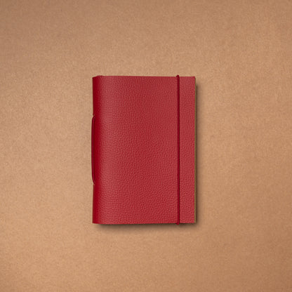 Carnet Duorganum cuir S Garance Grainé  de La Compagnie du Kraft