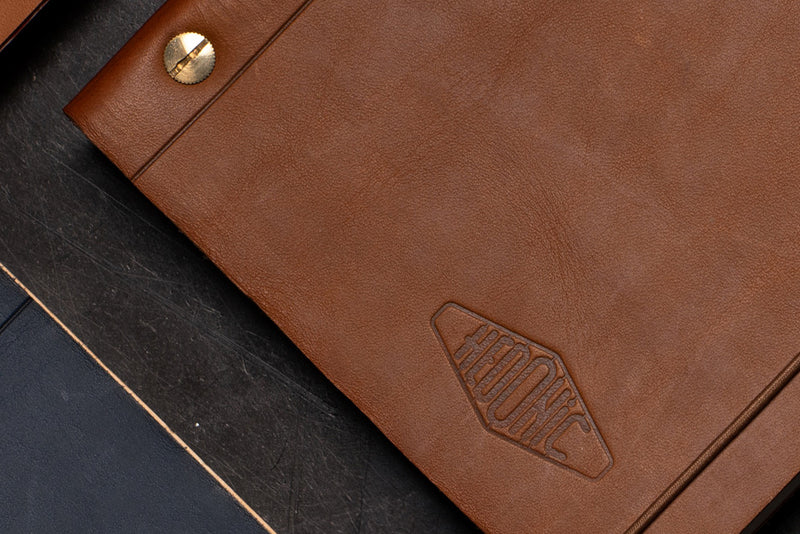 Carnet heritage cuir peru de La Compagnie du Kraft