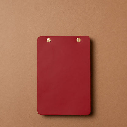 Carnet Ikraft M garance cuir  de La Compagnie du Kraft