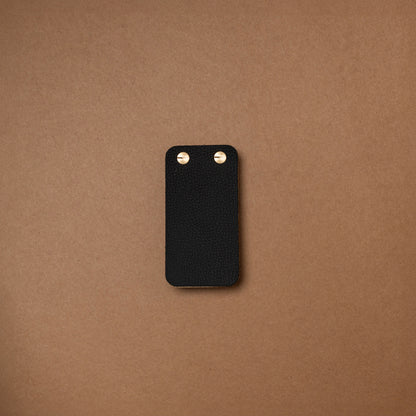 Carnet en cuir iKraft Robusto grainé noir de La Compagnie du Kraft