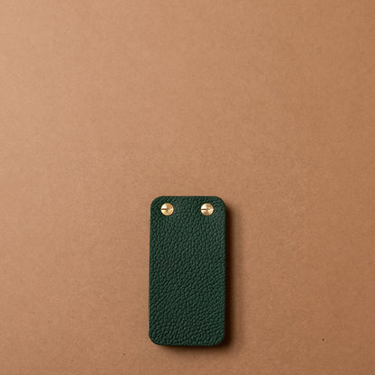 Carnet Ikraft S vert grainé cuir  de La Compagnie du Kraft
