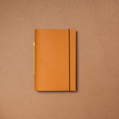 Carnet novum organum cuir S gold  de La Compagnie du Kraft