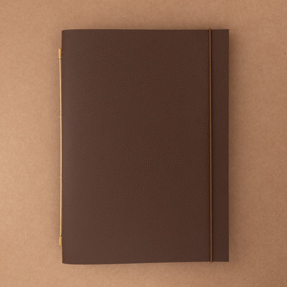 Carnet Novum Organum cuir cohiba de La Compagnie du Kraft