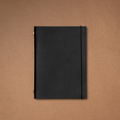 Carnet Novum Organum cuir L robusto graine de La Compagnie du Kraft