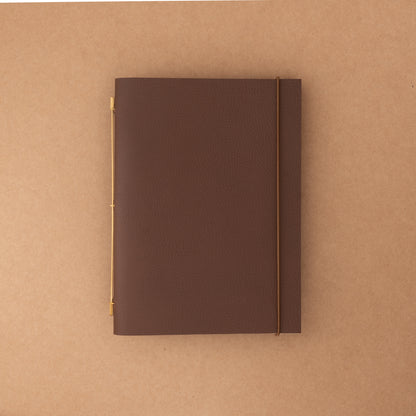 Carnet Novum Organum cuir cohiba de La Compagnie du Kraft