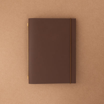 Carnet Novum Organum cuir peru de La Compagnie du Kraft