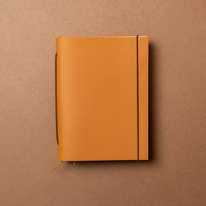 Carnet Duorganum cuir M Gold de La Compagnie du Kraft