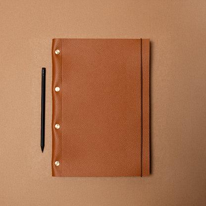 Carnet cuir Héritage – rechargeable & personnalisable