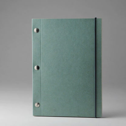 Carnet heritage kraft M bleu de La Compagnie du Kraft