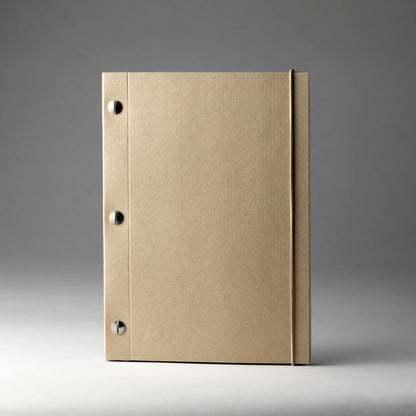 Carnet heritage kraft M naturel de La Compagnie du Kraft