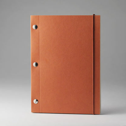Carnet heritage kraft M orange de La Compagnie du Kraft