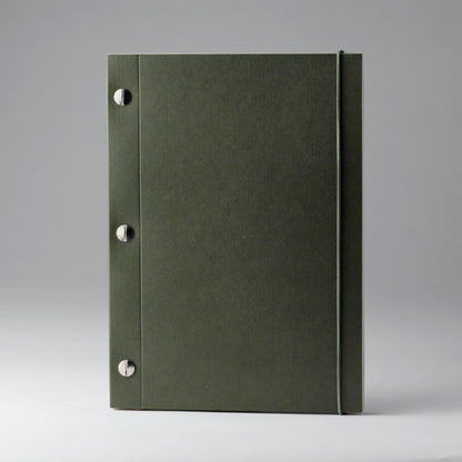 Carnet heritage kraft M vert de La Compagnie du Kraft