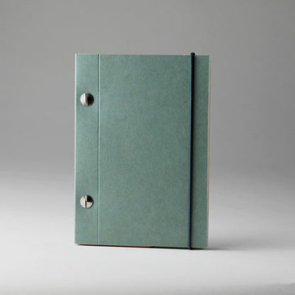 Carnet heritage kraft S bleu de La Compagnie du Kraft