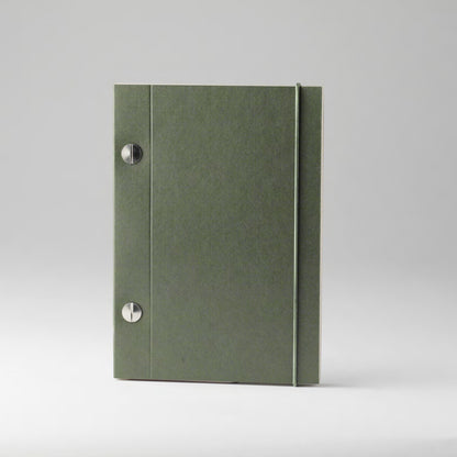 Carnet heritage kraft S vert epinard de La Compagnie du Kraft