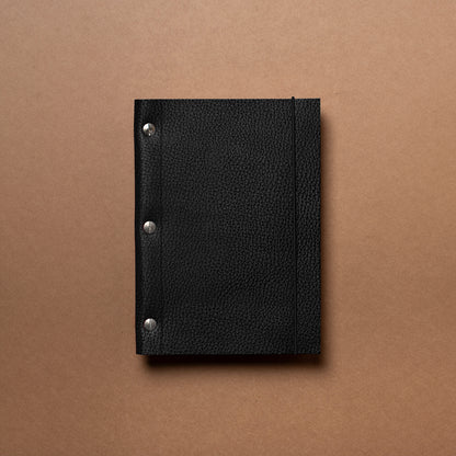 Carnet Heritage cuir M robusto Grainé  de La Compagnie du Kraft
