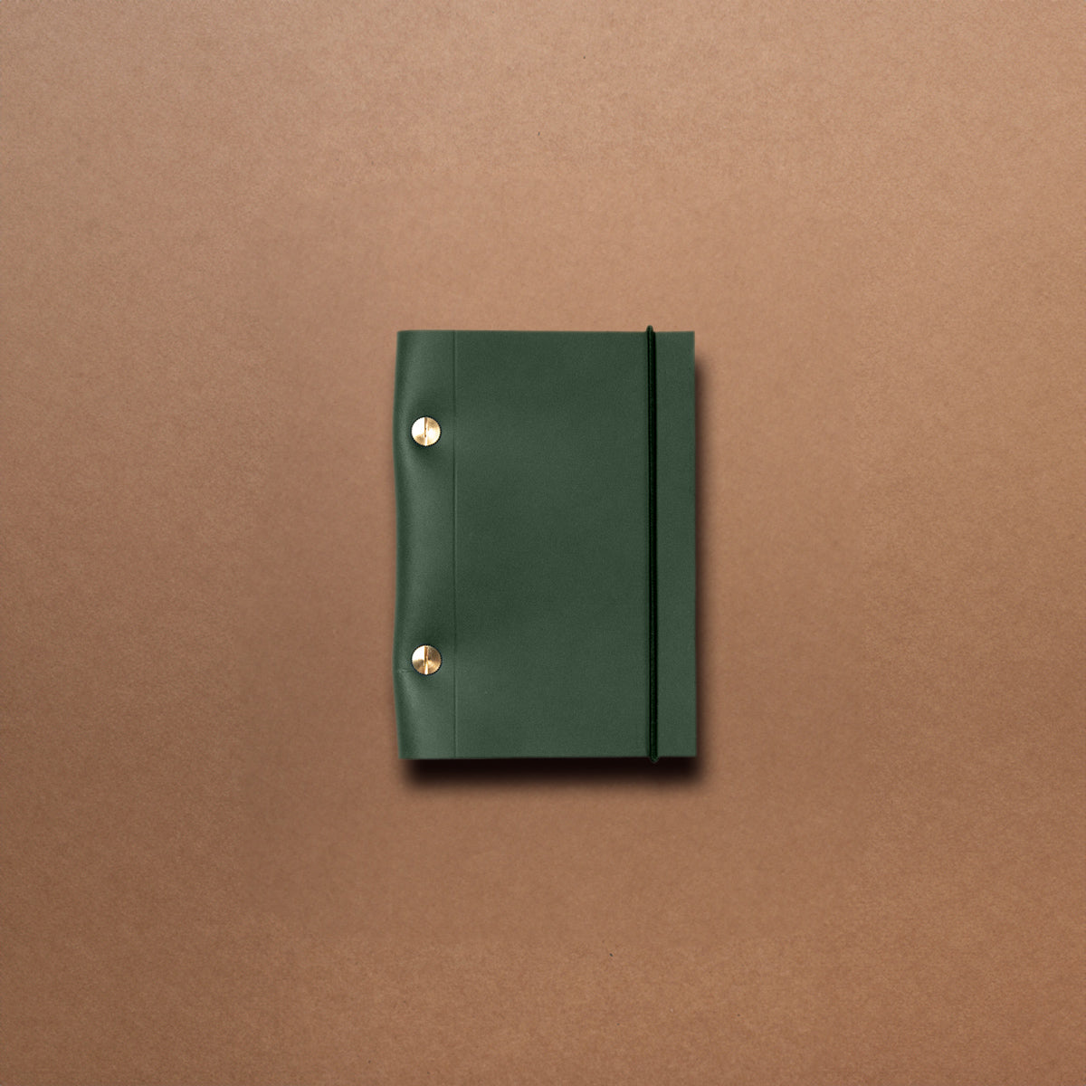 Carnet Heritage cuir S Vert Pin de La Compagnie du Kraft