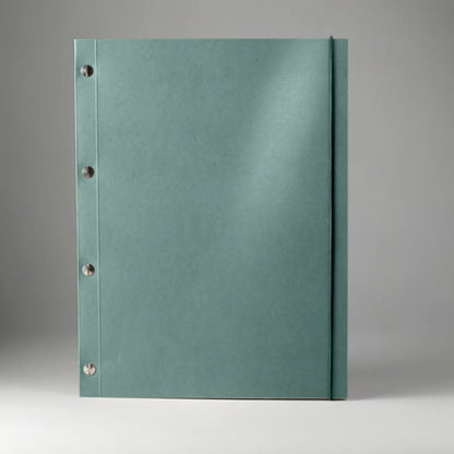 Carnet kraft L turquoise de La Compagnie du Kraft