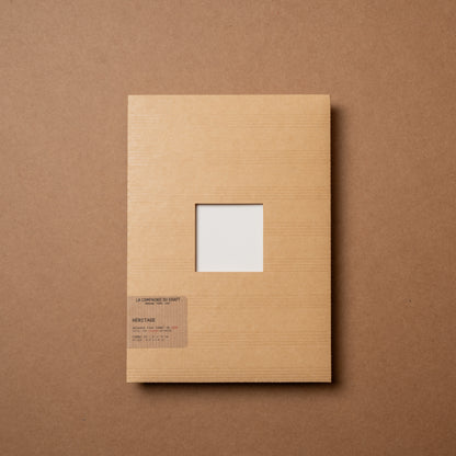 Recharge carnet héritage cuir M de la Compagnie du Kraft 