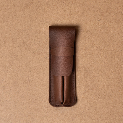 porte-stylos en teinte cohiba de La Compagnie du Kraft