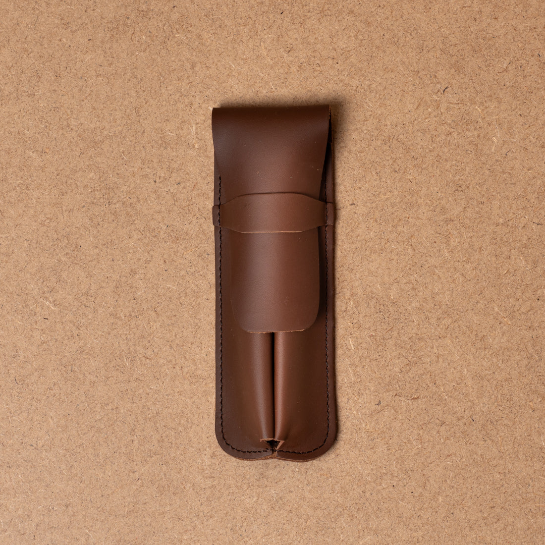 porte-stylos en teinte peru de La Compagnie du Kraft