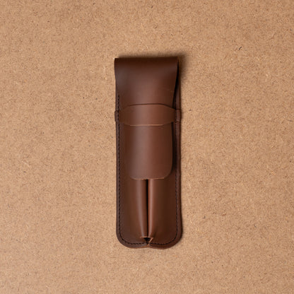 porte-stylos en teinte peru de La Compagnie du Kraft