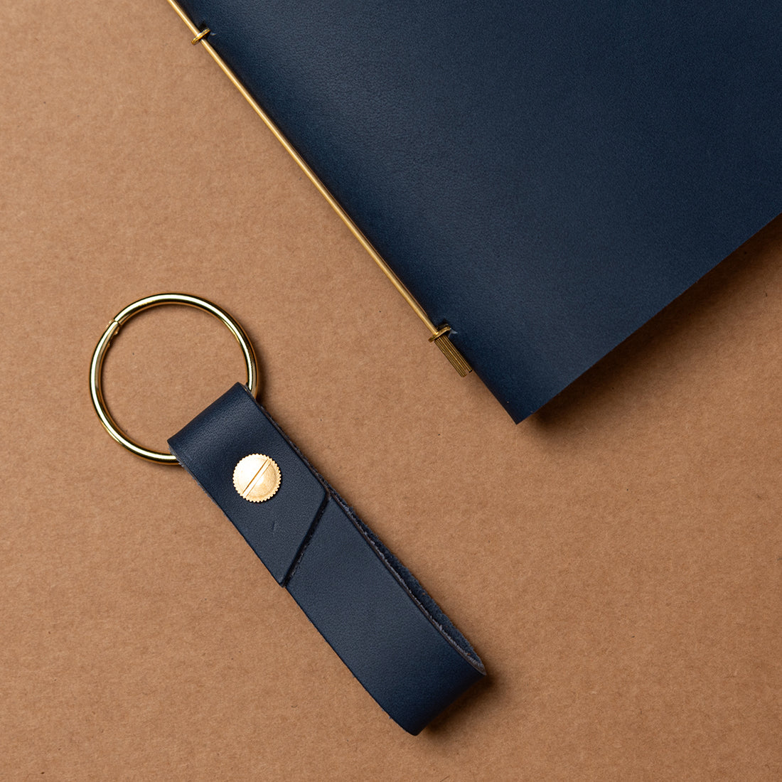 porte clé la compagnie du kraft cobalt