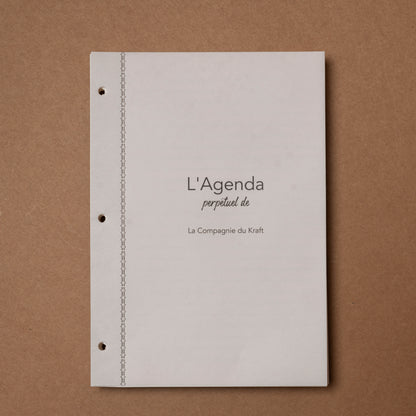 Recharge d'agenda heritage M de la Compagnie du Kraft