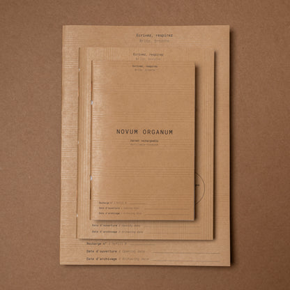 Recharges novum organum S M L de la Compagnie du Kraft