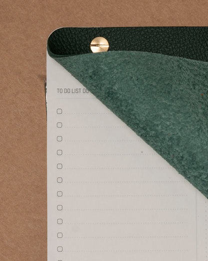 carnet todolist en cuir ikraft m de la compagnie du kraft