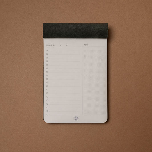 Carnet en cuir todolist cuir ikraft m de la compagnie du kraft