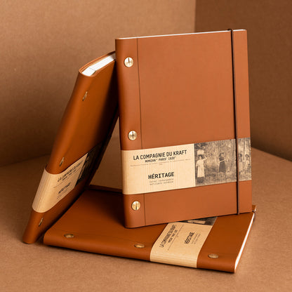 Carnet Heritage cuir M Cuba libre de La Compagnie du Kraft
