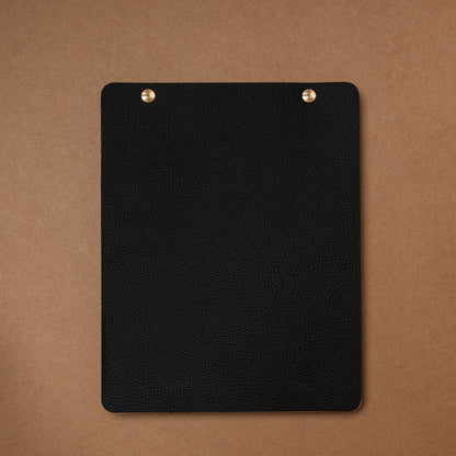 Carnet en cuir iKraft Robusto grainé noir de La Compagnie du Kraft