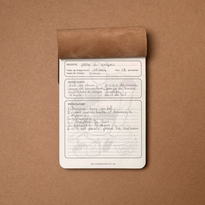 Carnet du patissier Ikraft m cuir cuba libre de la Compagnie du Kraft