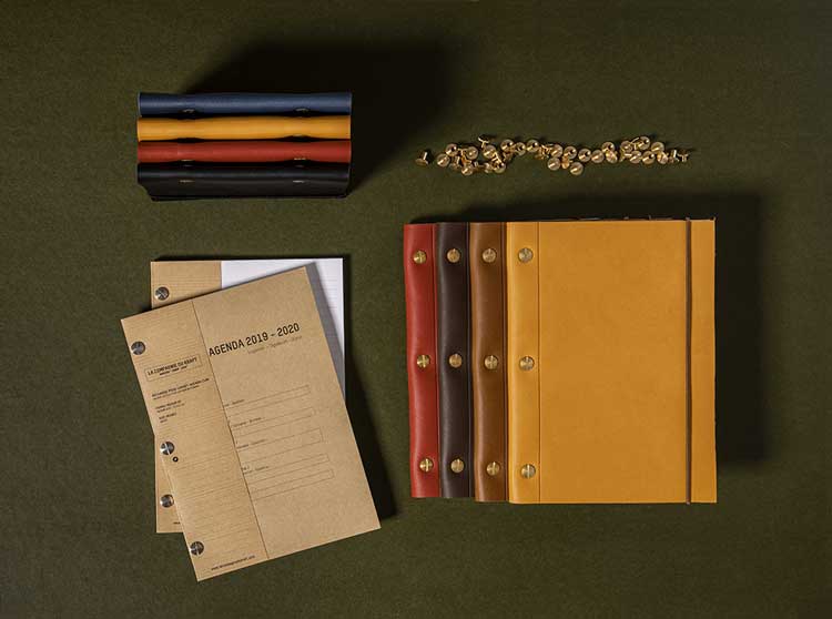 Journal en cuir Vintage Diary Bloc-notes agendas 12S 7Felicity Classique en Cuir Véritable Carnet carnet de voyage marron 13,5 cm × 10,2 cm Rechargeable 100% fait à la main cahier en cuir 